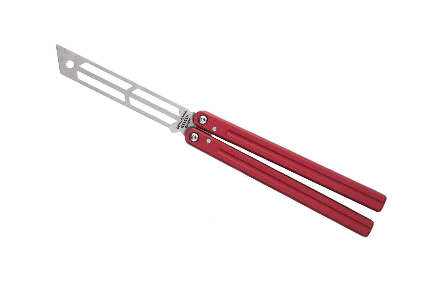 Red Triton V2 Clearance Blemished Balisong Butterfly Knife Trainer