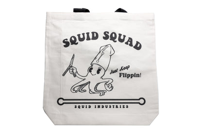 squid indsutries flipping squid tote bag
