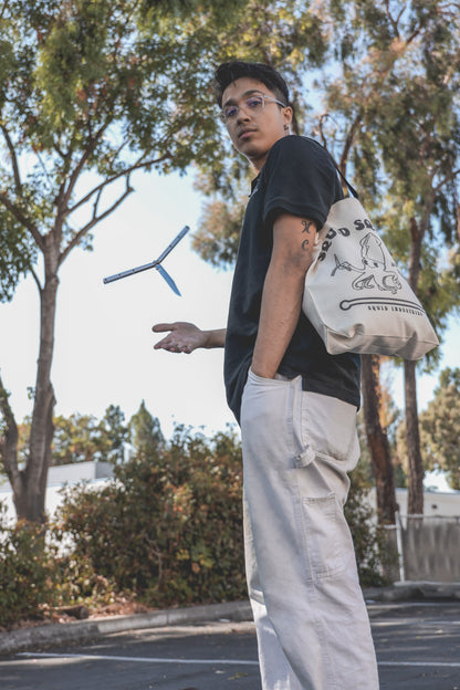 squid indsutries flipping squid tote bag